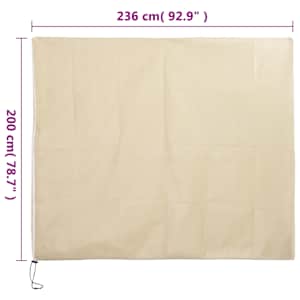 Ochranné návleky na rostliny na zip 10 ks 70 g/m² 2,36 x 2 m - obrázek 10