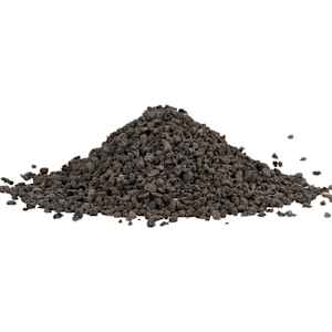 vidaXL Basalt Gravel 25 kg Black 5-8 mm