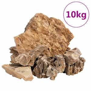 vidaXL dragon kivid, 10 kg, pruun, 5-30 cm