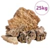 vidaXL dragon kivid, 25 kg, pruun, 5-30 cm