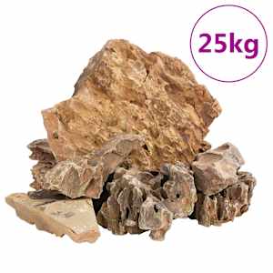 Dračí kameny 25 kg hnědé 5–30 cm - obrázek 2