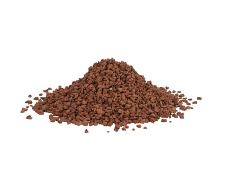 vidaXL Volcanic Rocks 10 kg Red 5-8 mm