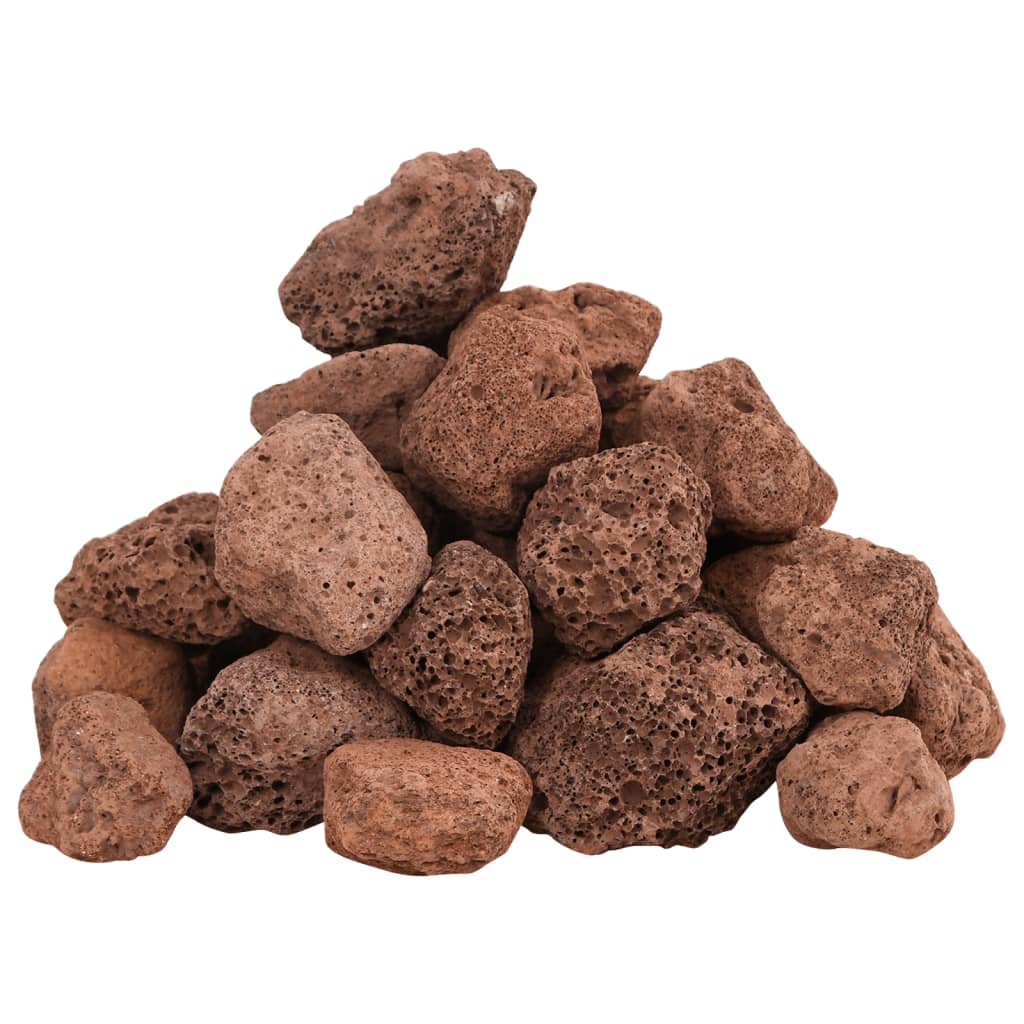 vidaXL 10 kg piros vulkanikus kőzet 3-5 cm