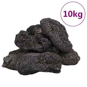 Sopečné kameny 10 kg černé 10–30 cm - obrázek 2