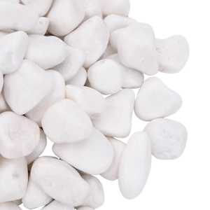 Leštěné oblázky 10 kg bílé 2–5 cm - obrázek 4