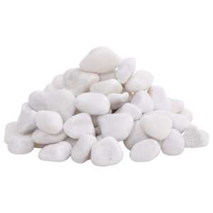Leštěné oblázky 25 kg černé 2–5 cm - obrázek 2