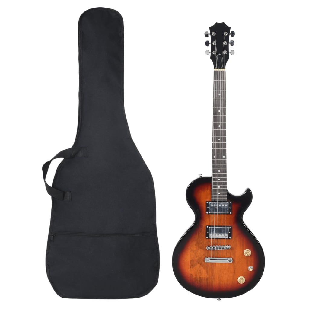 Električna gitara za početnike s torbom smeđa-crna 4/4 39 “ Gitare Naručite namještaj na deko.hr