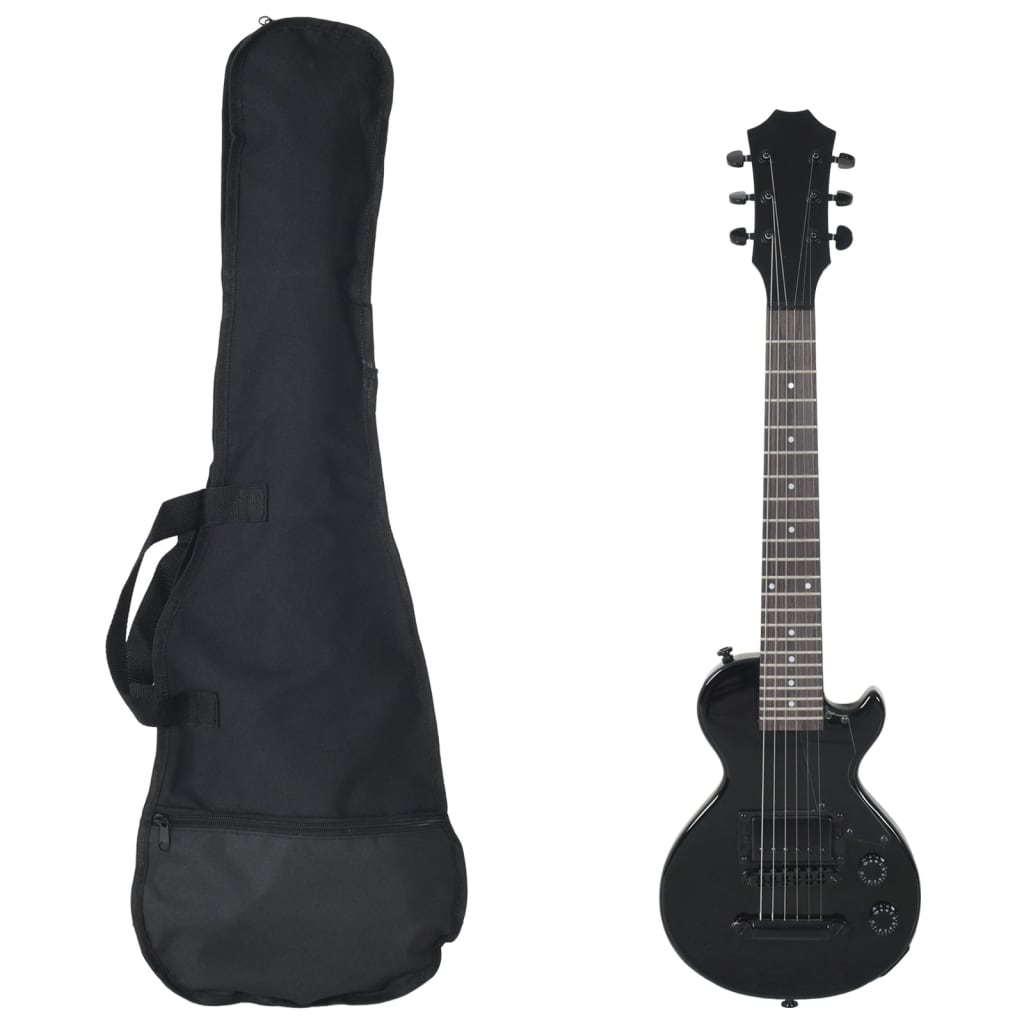 vidaXL elektrisk guitar til børn med taske 3/4 30
