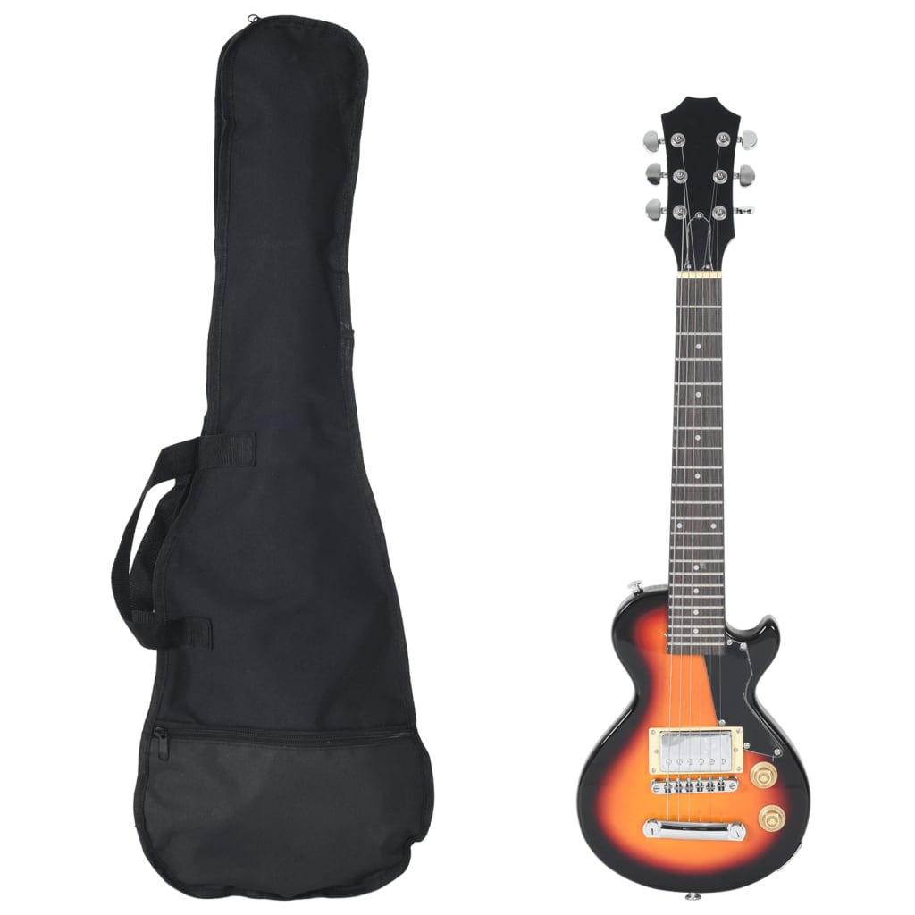 Električna gitara za djecu s torbom smeđe-crna 3/4 30 “ Gitare Naručite namještaj na deko.hr