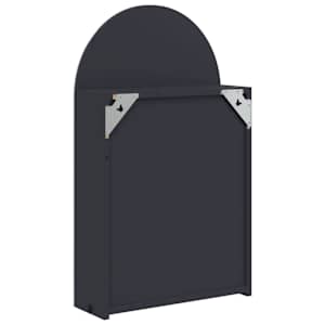 Koupelnová zrcadlová skříňka s LED klenutá šedá 42 x 13 x 70 cm - obrázek 8