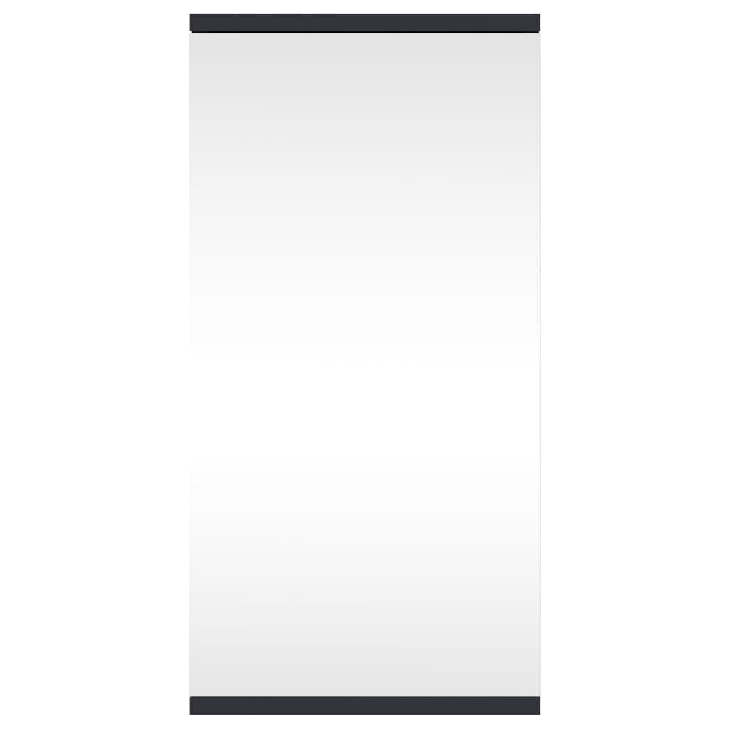 vidaXL Badkamerkast met spiegel 30x24x60 cm grijs afbeelding