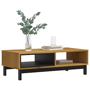 Konferenční stolek FLAM 100 x 50 x 32,5 cm masivní borové dřevo - obrázek 3
