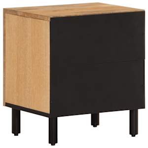 Noční stolky 2 ks 40 x 33 x 46 cm masivní mangovníkové dřevo - obrázek 8