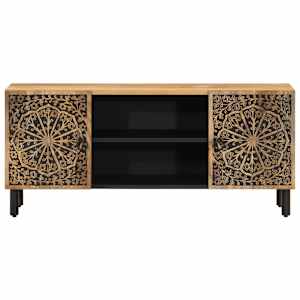 TV skříňka 105x33x46 cm masivní mangovníkové dřevo - obrázek 5