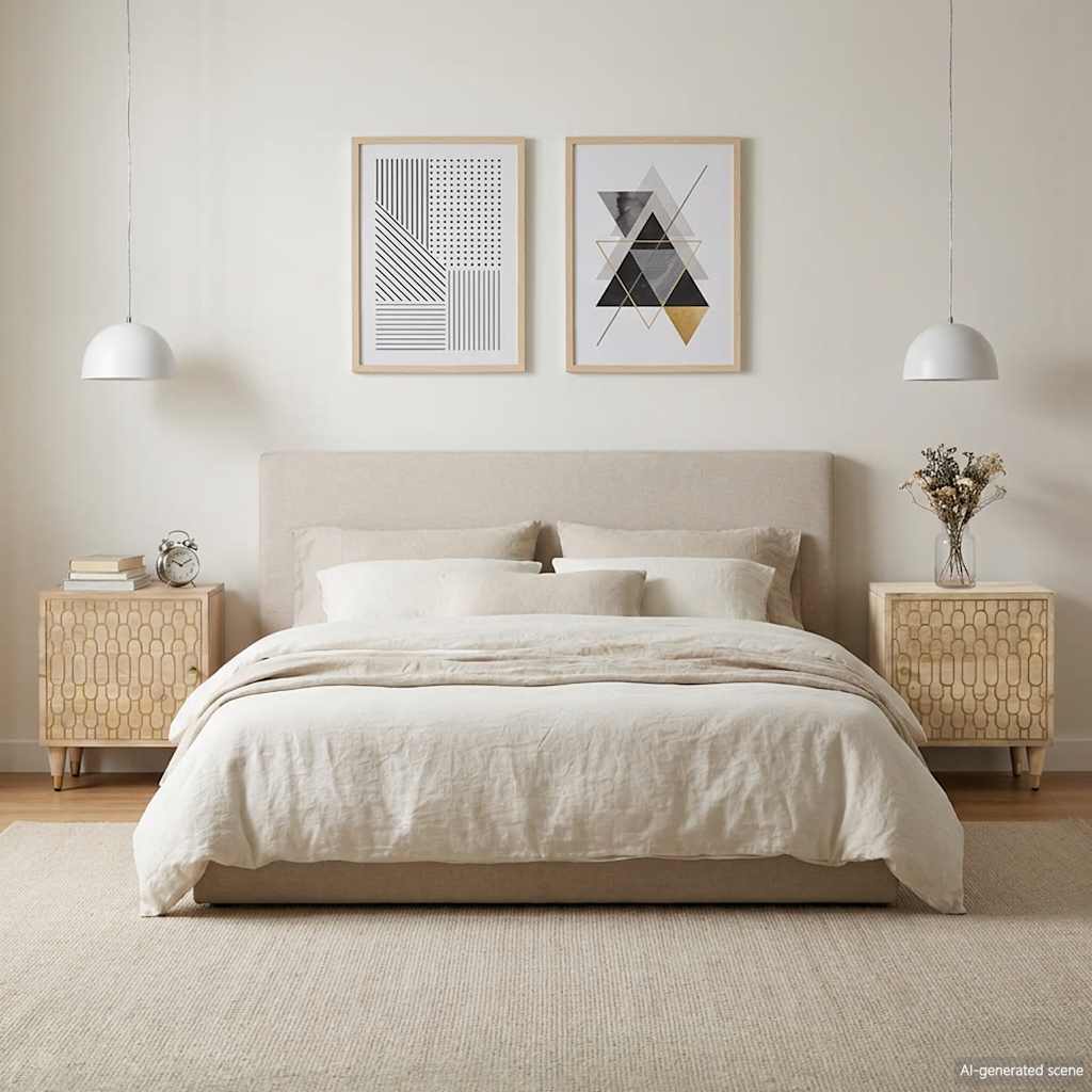 vidaXL Yöpöydät 2 kpl 40x33x46 cm täysi mangopuu