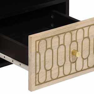 TV skříňka 70 x 33 x 46 cm masivní mangovníkové dřevo - obrázek 7