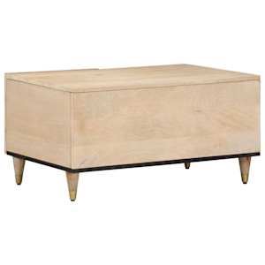 Konferenční stolek 80 x 50 x 40 cm masivní mangovníkové dřevo - obrázek 5