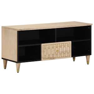 vidaXL telerialus, 100 x 33 x 46 cm, mangopuit