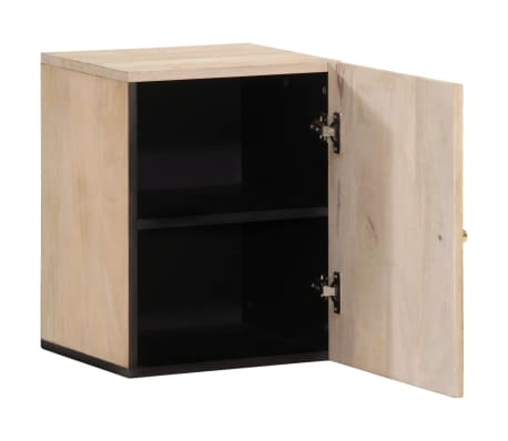 vidaXL Kylpyhuoneen sein&auml;kaappi 38x33x48 cm t&auml;ysi mangopuu