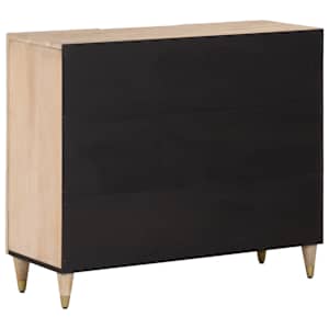 Odkládací skříňka 90 x 33 x 75 cm masivní mangovníkové dřevo - obrázek 5