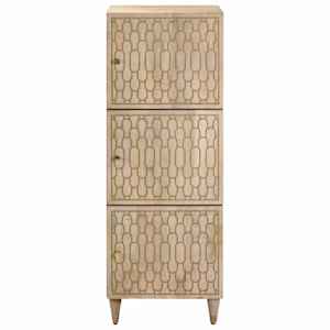 Skříň highboard 40 x 33 x 110 cm masivní mangovníkové dřevo - obrázek 3
