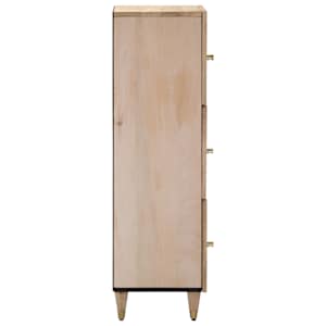 Skříň highboard 40 x 33 x 110 cm masivní mangovníkové dřevo - obrázek 4