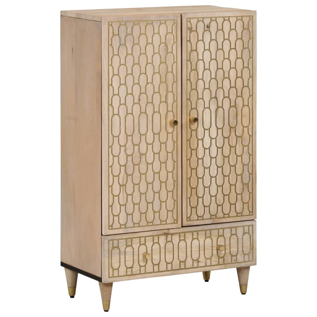 vidaXL Skříň highboard 60 x 33 x 100 cm masivní mangovníkové dřevo
