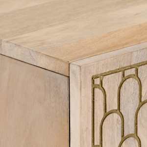 Skříň highboard 60 x 33 x 100 cm masivní mangovníkové dřevo - obrázek 6