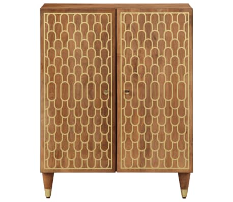 vidaXL Side Cabinet 60x33x75 cm Solid Wood Mango