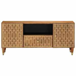 vidaXL TV-Schrank 105x33x46 cm Massivholz Mango