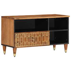 TV skříňka 80 x 33 x 46 cm masivní mangovníkové dřevo