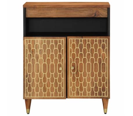 vidaXL Szafka, 60x33x75 cm, lite drewno mango