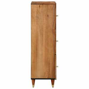 Skříň highboard 40 x 33 x 110 cm masivní mangovníkové dřevo - obrázek 4