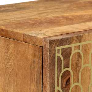 Skříň highboard 40 x 33 x 110 cm masivní mangovníkové dřevo - obrázek 8