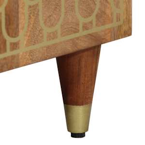 Skříň highboard 40 x 33 x 110 cm masivní mangovníkové dřevo - obrázek 10