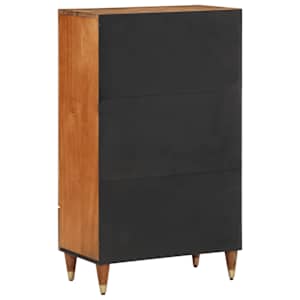 Skříň highboard 60 x 33 x 100 cm masivní mangovníkové dřevo - obrázek 5