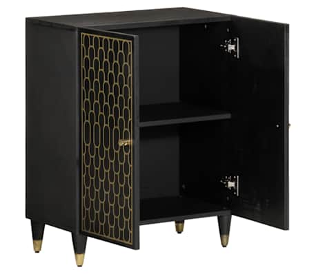vidaXL Armoire lat&eacute;rale 60x33x75 cm bois massif de manguier