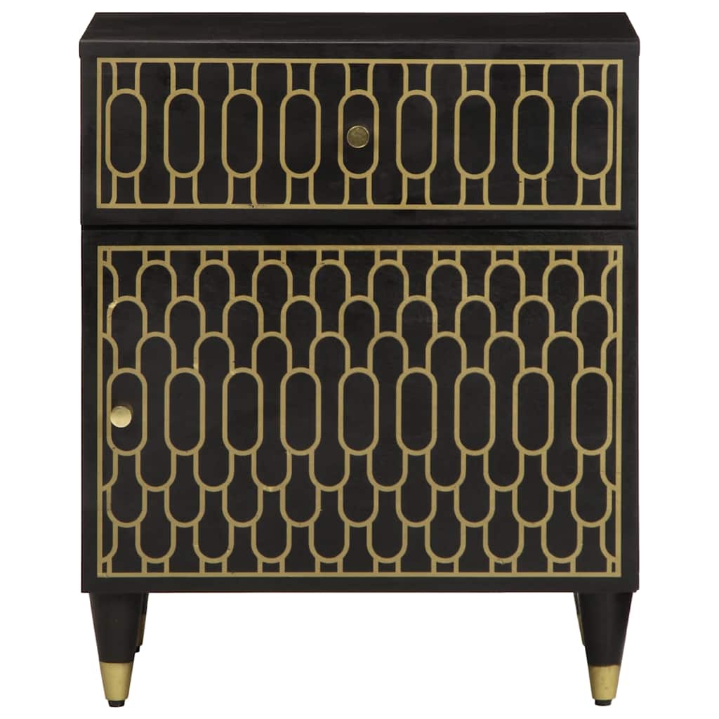 Thumbnail - vidaXL Nachttisch 50x33x60 cm Massivholz Mango