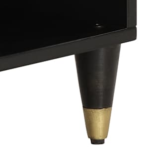 TV skříňka 100 x 33 x 46 cm masivní mangovníkové dřevo - obrázek 9