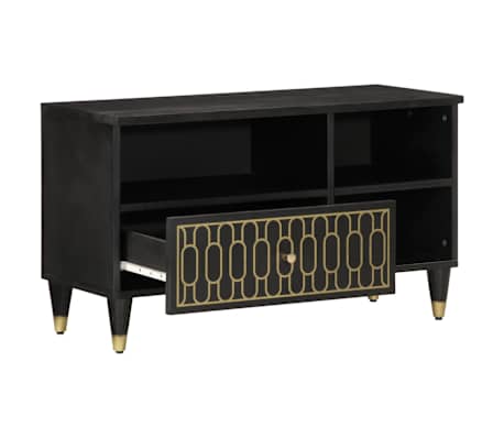 vidaXL Tv-meubel 80x33x46 cm massief mangohout
