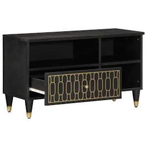 vidaXL Tv-meubel 80x33x46 cm massief mangohout