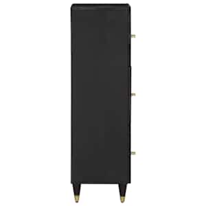 Skříň highboard 40 x 33 x 110 cm masivní mangovníkové dřevo - obrázek 4