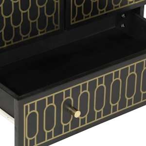 Skříň highboard 60 x 33 x 100 cm masivní mangovníkové dřevo - obrázek 9
