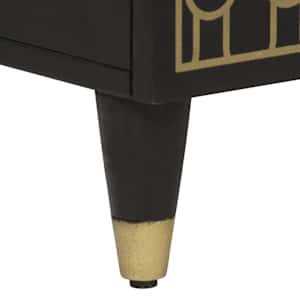 Skříň highboard 60 x 33 x 100 cm masivní mangovníkové dřevo - obrázek 10
