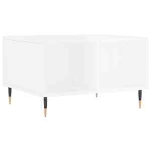 Konferenční stolek bílý s leskem 60x50x36,5 cm kompozitní dřevo - obrázek 6