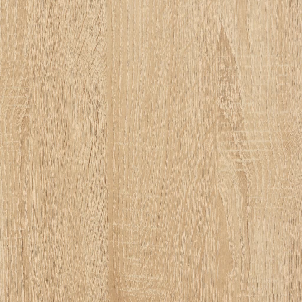 Tavolino da Salotto Rovere Fumo 60x50x36,5 cm Legno Multistrato vidaXL