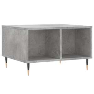 Konferenční stolek betonově šedý 60x50x36,5 cm kompozitní dřevo - obrázek 2