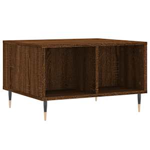 vidaXL kohvilaud, pruun tamm, 60x50x36,5 cm, tehispuit