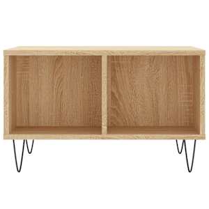 Konferenční stolek dub sonoma 60x50x36,5 cm kompozitní dřevo - obrázek 4