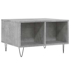 Konferenční stolek betonově šedý 60x50x36,5 cm kompozitní dřevo - obrázek 6